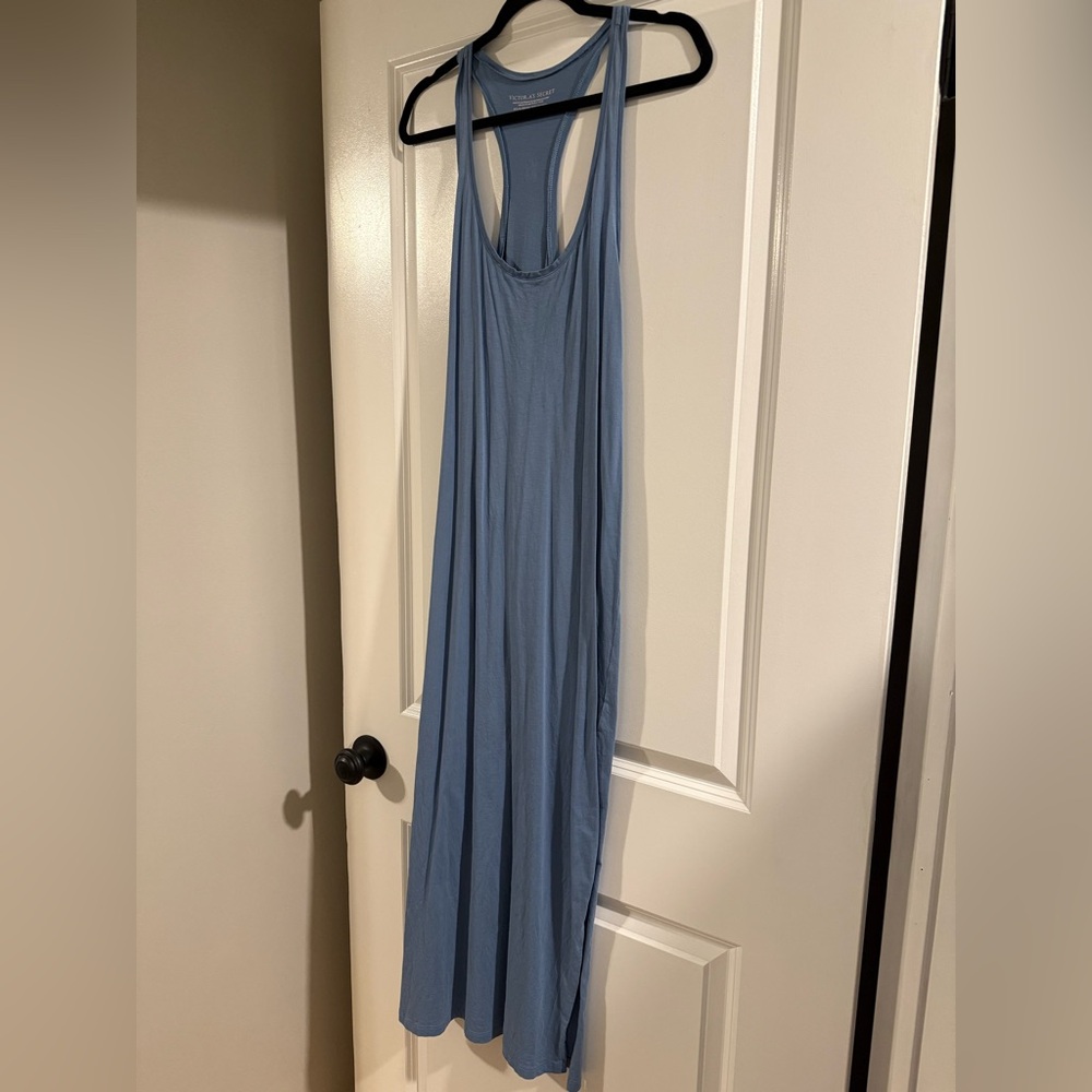 2/$50 Blue Victoria's Secret Tank Maxi Sleep Shirt